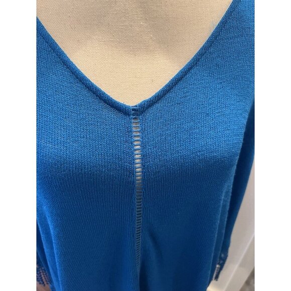 United Colors of Benetton Poncho Top Batwing One Size Fits Most Lightweight - Picture 2 of 8